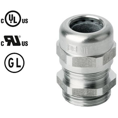 PRESSE-ÉTOUPE JACOB 50.650 ES AVEC DÉCHARGE DE TRACTION M50 ACIER INOXYDABLE ACIER INOXYDABLE 1 PC(S)
