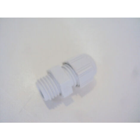 Presse etoupe M12 plastique gris capacité 2,5 à 6,5mm sans écrou SIB-TEC SIB ADR F7021200