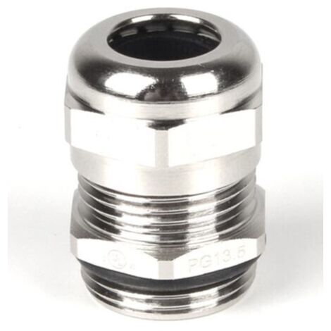 Presse-étoupe PG13.5 en Laiton pour câble de 6mm à 12mm, , IP68 ( Prix pour 1 )