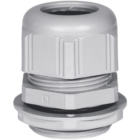 Presse-étoupe plastique IP68 filetage PG29 gris RAL7001 LEGRAND 098026
