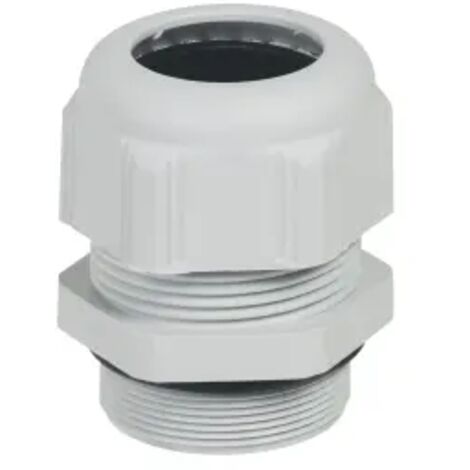 Presse-étoupe plastique IP68 ISO50 gris RAL7035 LEGRAND 381582