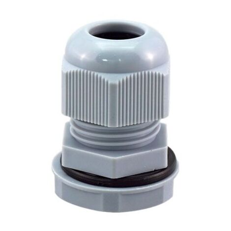 Presse-étoupe RS PRO, PG9 en Nylon 66 Ø 4mm à Ø 8mm, avec contre-écrous, IP68 ( Prix pour Sachet de 25 )