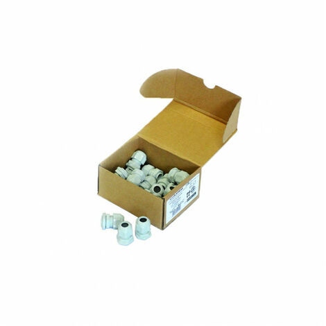 Presse-étoupe polyamide avec écrou monté - Pour câble rond - Vendu par boîte - Capri