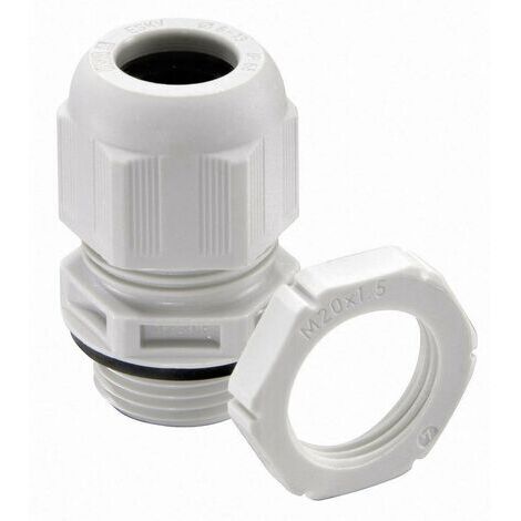 Presse-étoupe Wiska 10066526-1 M20 Polyamide gris clair (RAL 7035) 1 pc(s) Y176981