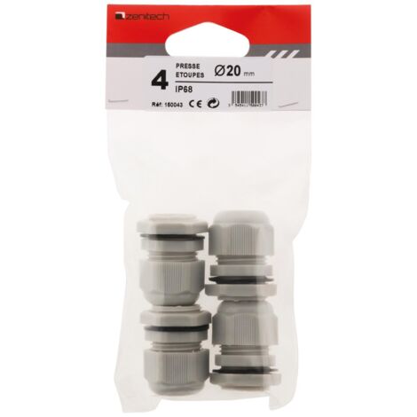 Presse étoupes 20mm par 4