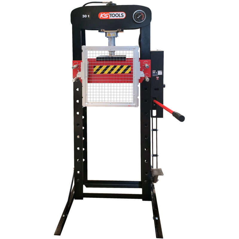 Kstools - ks Tools - Presse hydraulique 30t à pompe hydraulique 2 vitesses - 160.0114