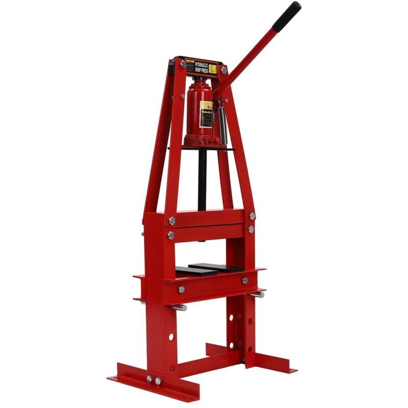 Senderpick - Presse hydraulique 6 tonnes à cadre en a pour garage, plancher ajustable 6T/13227 lbs