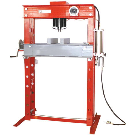PRESSE HYDRAULIQUE MANUELLE ET PNEUMATIQUE D'ATELIER 45 TON HOLZMANN WP45H