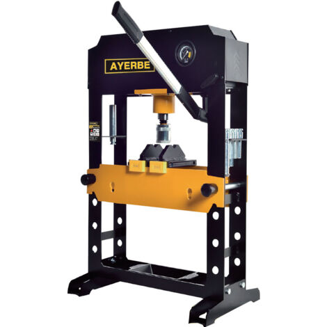 Presse hydraulique professionnelle 15 T Course 170 mm Plage 340 mm Atelier Industriel