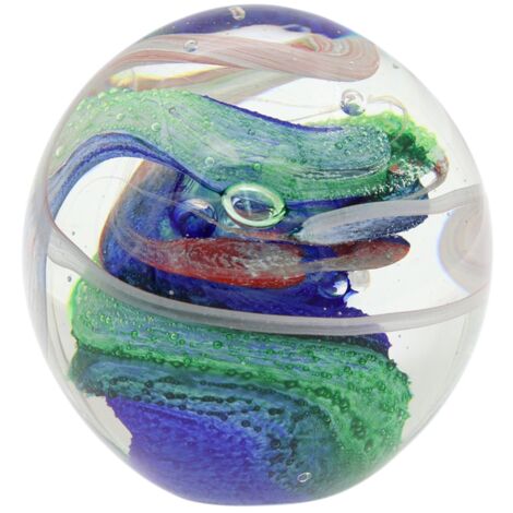 Presse-papier en verre vert moderne pour le bureau et la maison, accessoire décoratif, idéal pour les bureaux et les étagères