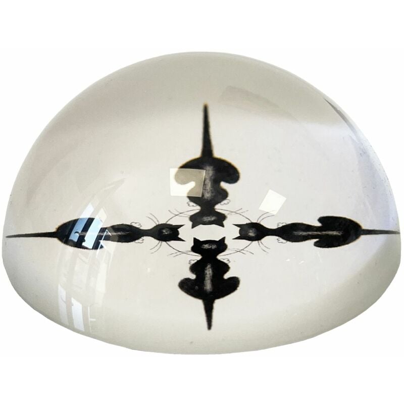 Parastone - Presse papier Le quartet en verre par Dubout