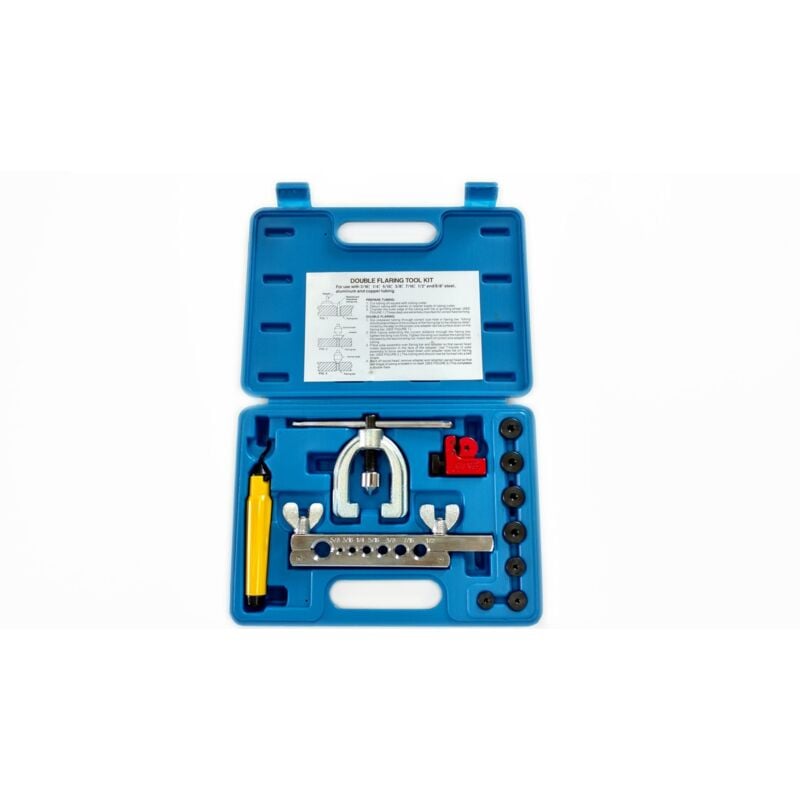 Presse pour sertir les conduites de frein à carburant rigides