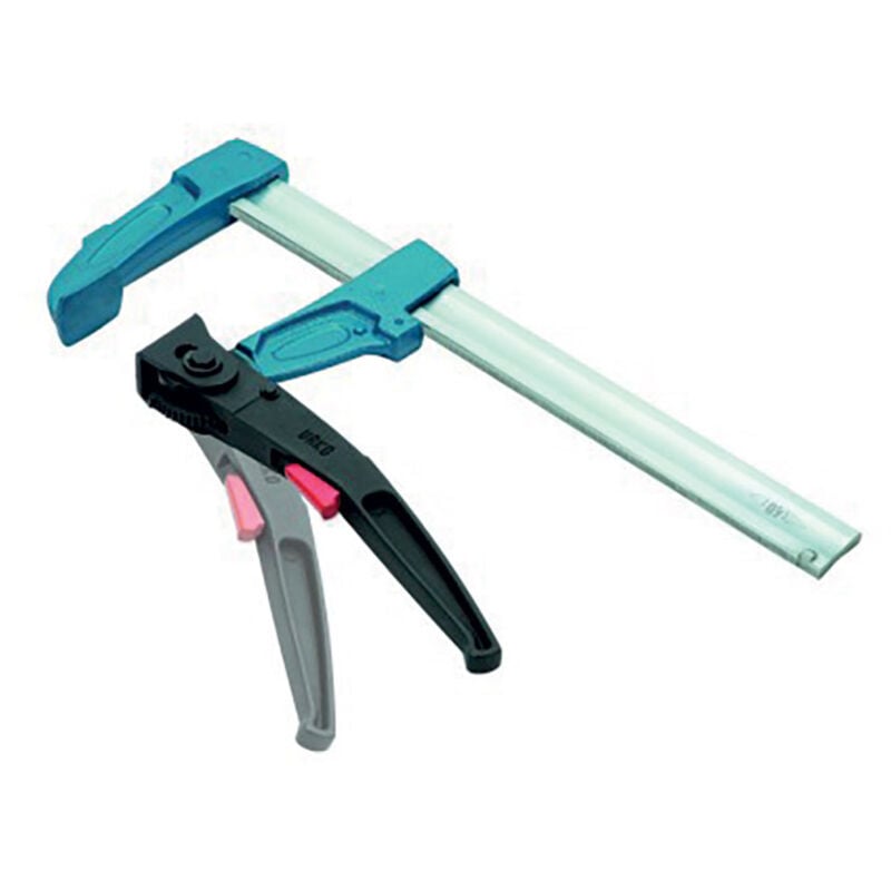 Presse rapide à levier Urko serrage 500mm saillie 107mm section 35x8mm - 1526050