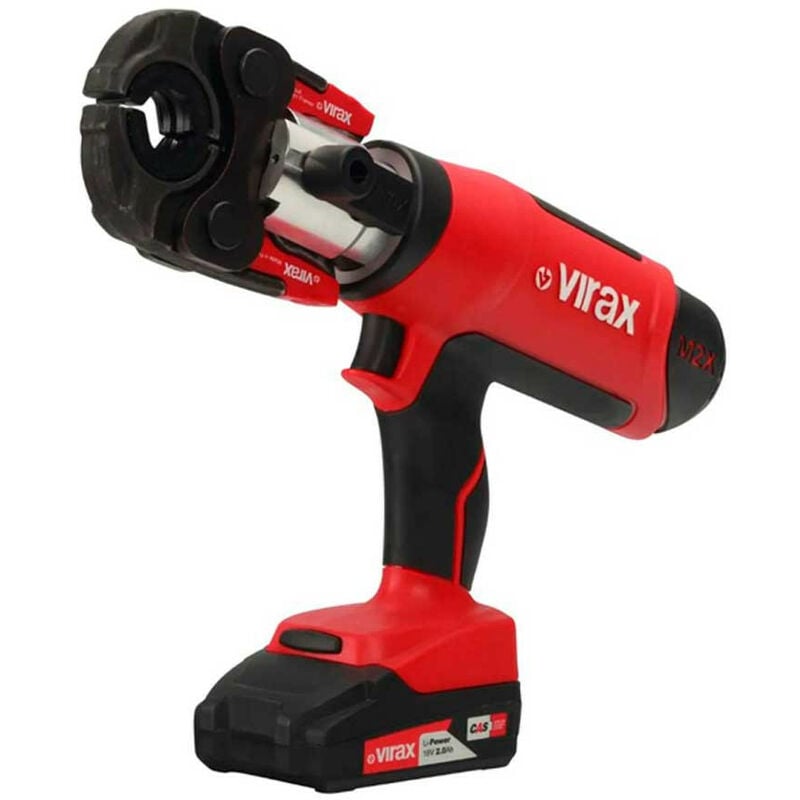 Virax - Machine de pressage électromécanique multicouche Viper - Boîtier et 2 batteries