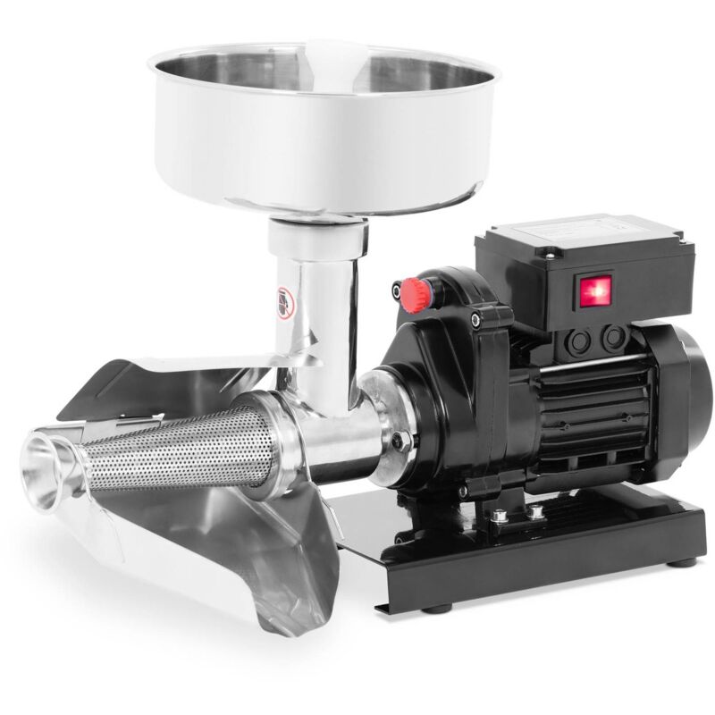 Royal Catering - Presse tomate électrique - 450 w - 80 tr/min - acier inoxydable Extracteur de jus professionnel Presse tomate électrique