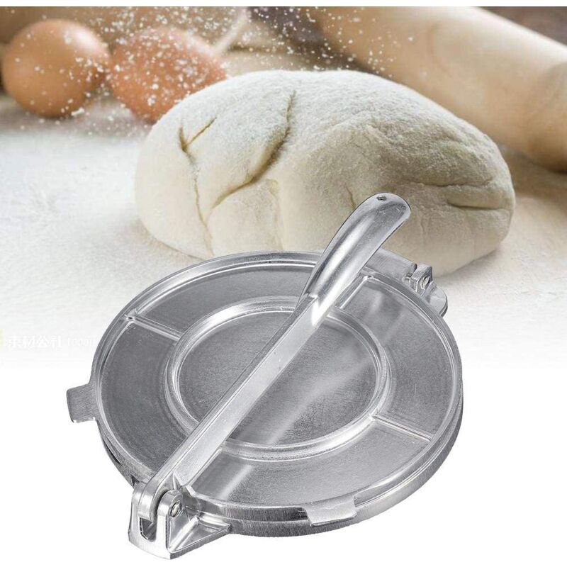 Mowze - Presse à tortilla en fonte de qualité supérieure avec recettes