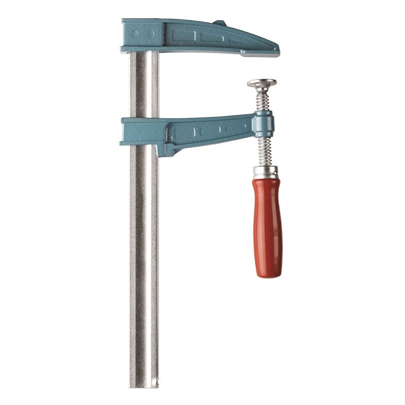 Presse à vis avec frein et manche bois serrage 60cm Urko tige 35x8mm saillie 120mm - 1514060