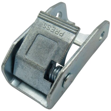 Pressed Cam Buckle 25MM 750KG (Zinc Plated Metal Cambuckle Tie Down Flap Clip)