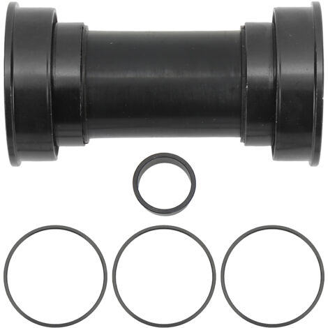 Pressfit-Hohlkammer-Tretlagergehäuse BB92 für Mountainbikes und Rennräder, SRAM-kompatibel, Schwarz