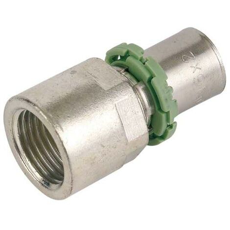 Pressfitting für Metallverbundrohr, Übergangsmuffe mit IG, 26mm, 1"