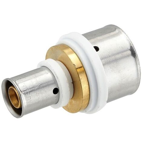 Pressfitting-Kupplung 32 x 3,0 mm - 16 x 2,0 mm für MV-Rohr