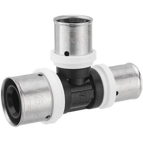 Pressfitting-T-Stück PPSU - reduziert - 26 x 3,0 - 20 x 2,0 - 20 x 2,0 mm für MV-Rohr