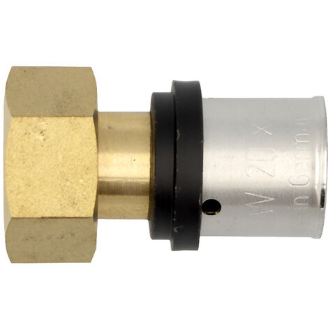 Pressfitting Verschraubung Übergang 20x2 mm 1/2 Zoll IG TH Kontur