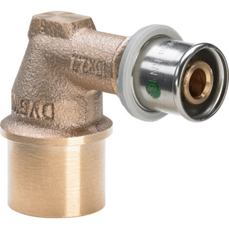 Pressfitting Viega Sanfix P 2114.1 Winkel 16mm x 1/2" IG