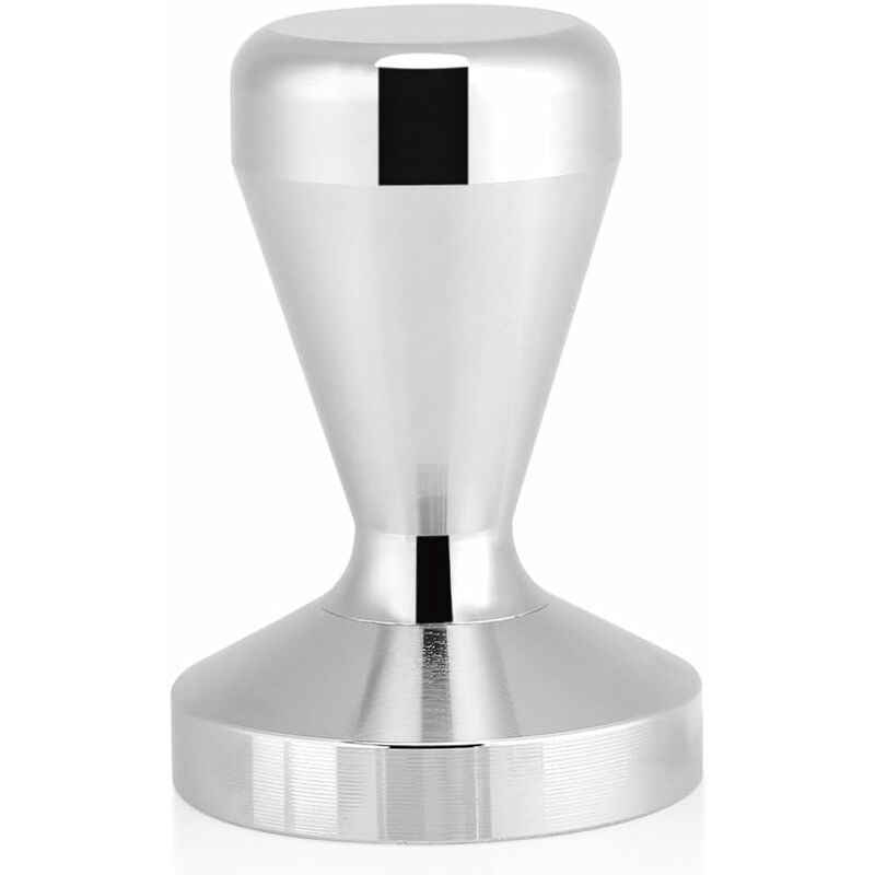 Image of Pressino per caffè in acciaio inossidabile da 57,5 ​​mm/49 mm, strumento per la stampa del caffè espresso a base piatta (57,5 mm)