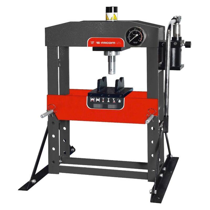 Facom - Presse Hydraulique d'Atelier 15T Commande Manuelle - W.415WBA