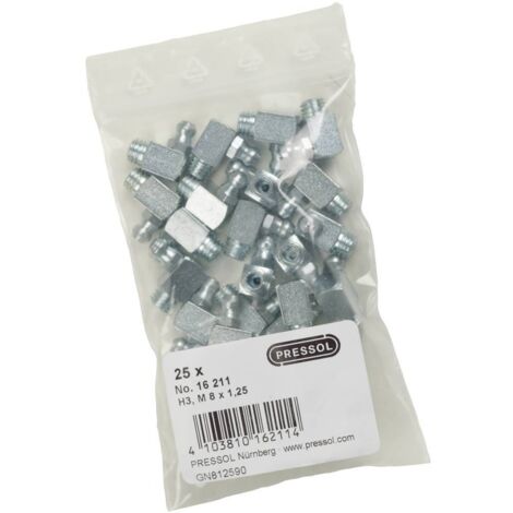 Pressol Graisseur conique H3-90°, M 8 x 1,25-VZ 25 pc(s)