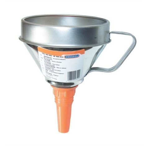 Pressol Trichter Stahlblech mit Sieb 02344 Ø 200mm 3,2 l