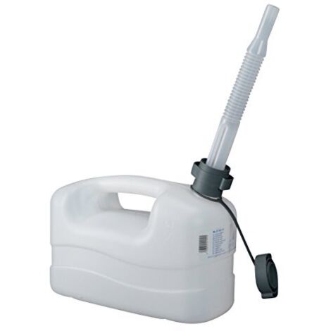 Pressol Wasserkanister-5 Liter aus Polyethylen  Lebensmittelecht  für Trinkwasser und flüssige Lebensmittel  PE-mit flexiblem Auslauf