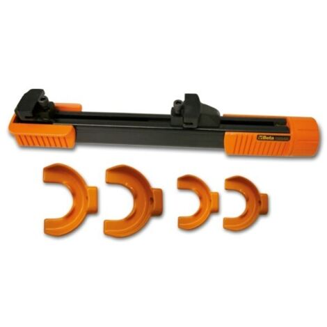 Pressore per molle ammortizzatori Mac Pherson ed equivalenti con quattro staffe e protezioni corpo art. 1555/QS