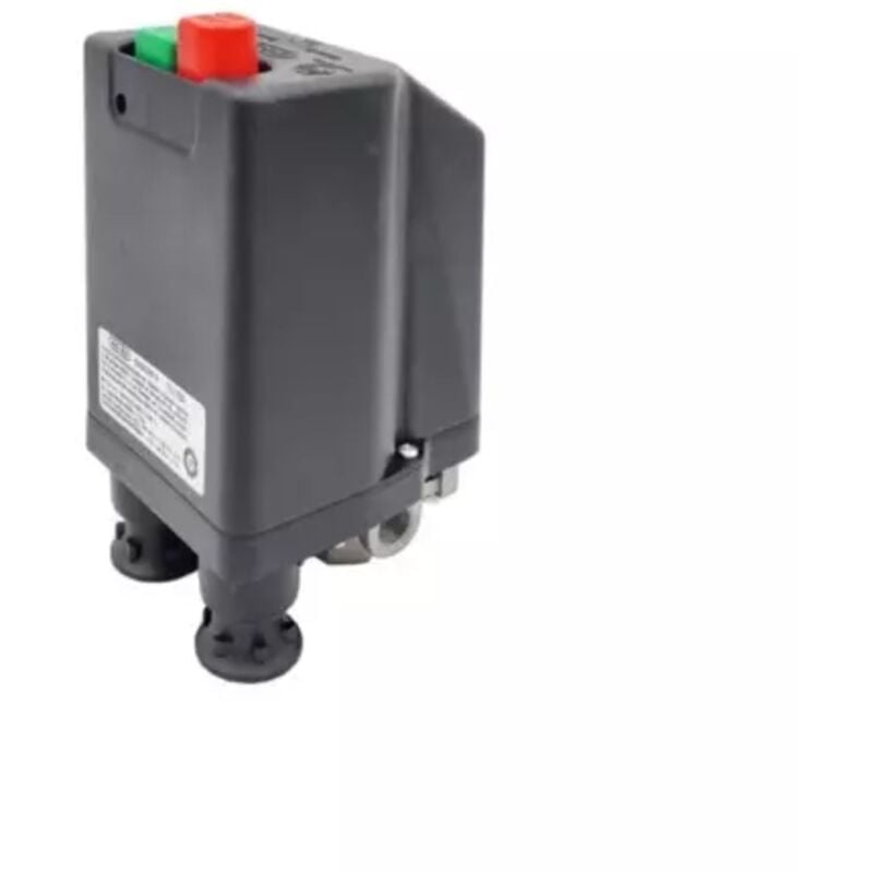 Pressostat 4 voies 3/8'' 12 bar avec disjoncteur thermique 10-16A.