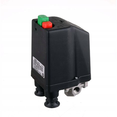 Pressostat de compresseur 3/8" 16A 5,5-7,5 kW 400 V 4 voies NE-MA
