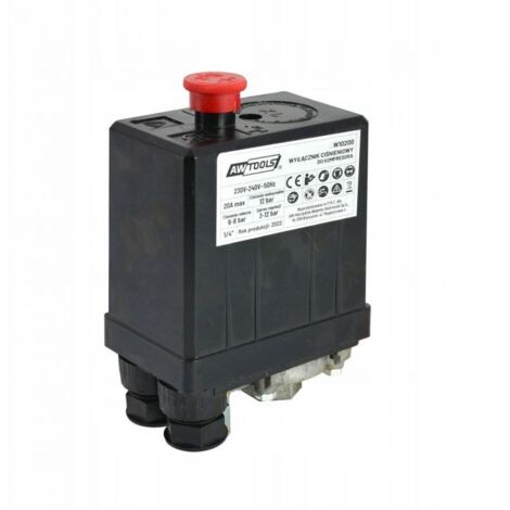 PRESSOSTAT DE COMPRESSEUR AW 230 V 1/4