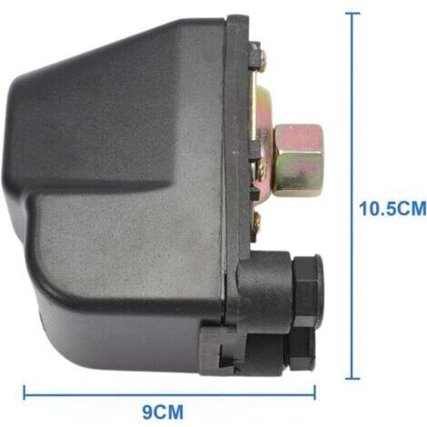 Pressostat de pompe à eau 1,0-5,0 bar  interrupteur de commande de pression de pompe à eau, filetage d’interface G3/8".