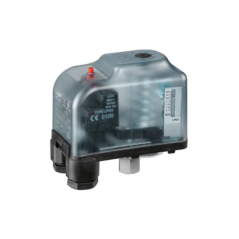 Pressostat minimum, à réarmement manuel, plage de réglage 0,5-1,7 bar Caleffi 625100 0,5 - 1,7 bar