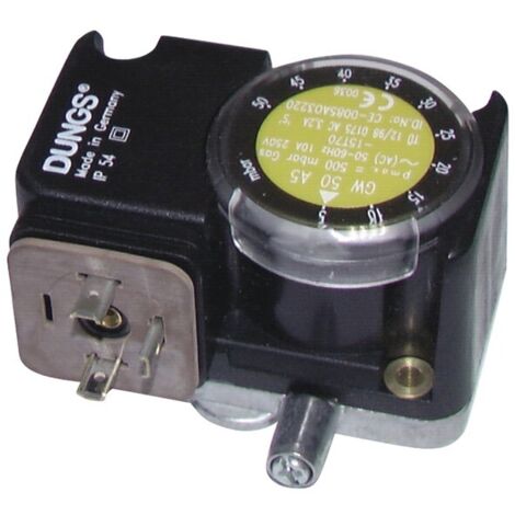 Pressostat gaz GW50 - A5/1 , Ref.691378, WEISHAUPT par diff - Besoin D'Habitat