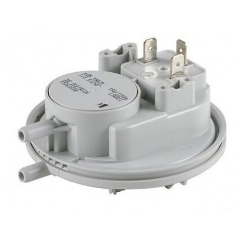 Pressostat mécanique 30/20 Pa – Connexion électrique à vis – Raccord pour tuyau Ø 6.2 mm – Série 605 – Hubacontrol