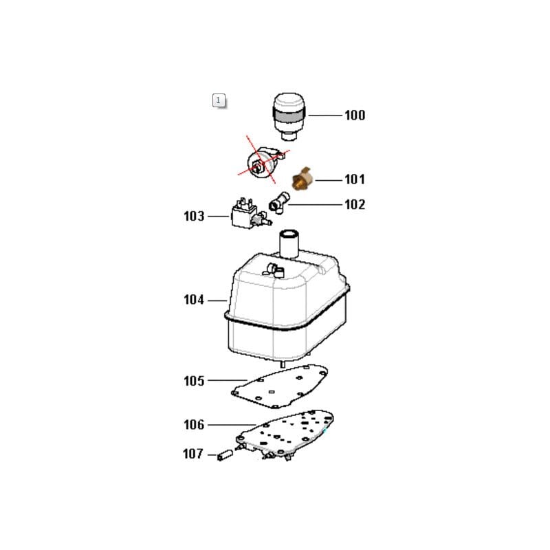 Polti - Pressostat nouveau modele pour pieces entretien du linge...
