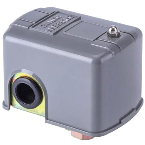 Pressostat Pompe Commutateur de Contrôle de Pression de Pompe à Eau de 40-60 PSI Poteau de Ressort Réglable Double 110v-230v Pompe à eau de jardin d'injection auto-amorçante