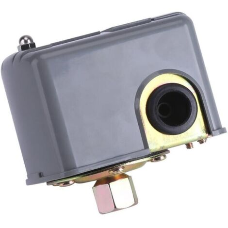 Pressostat Pompe Commutateur de Contrôle de Pression de Pompe à Eau de 40-60 PSI Poteau de Ressort Réglable Double 110v-230v Pompe à eau de jardin d'injection auto-amorçante