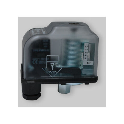 Pressostat pour systèmes de chauffage avec réarmement manuel 1/4