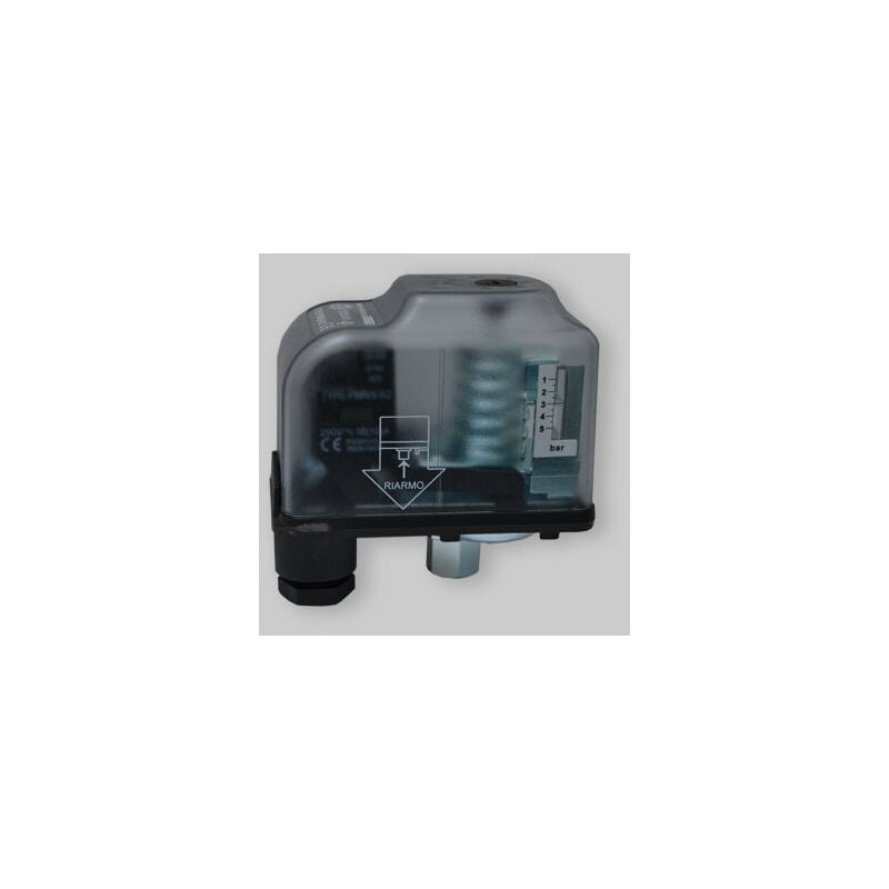Pressostat pour systèmes de chauffage avec réarmement manuel 1/4