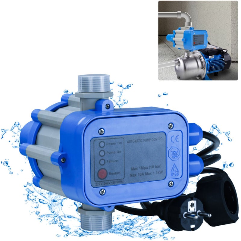 Swanew - Pressostat sans cordage DPS-1 230V 1-phase pour pompe domestique pompe puits