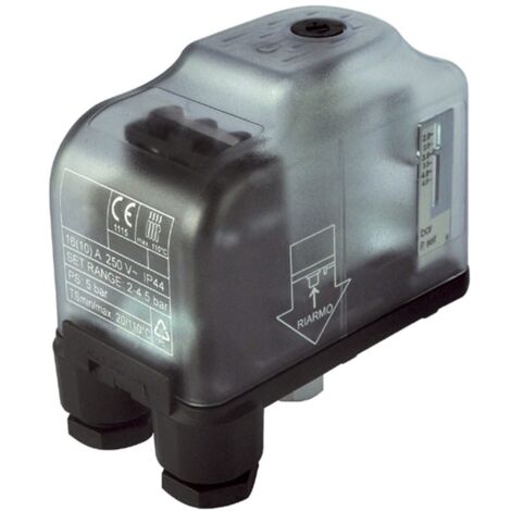 Pressostato a riarmo manuale ø 1/4" - 2 ÷ 4,5 bar per impianti di riscaldamento 00000R02501