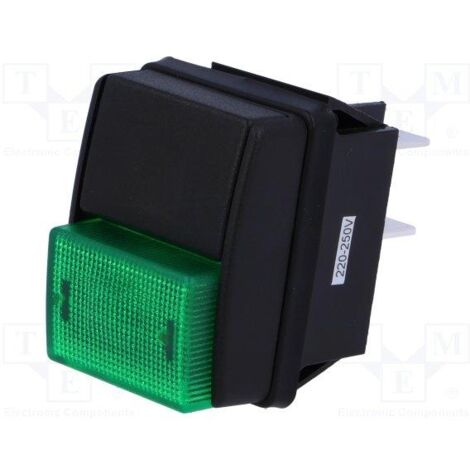 Pressostato Nero/Verde Off-on 10a/250vac R13-537b-01-b/g