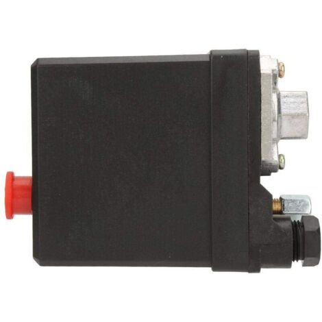 Pressostato SJLERST, interruttore di controllo della pressione verticale a foro singolo di alta qualità per compressore d'aria da 380 V 75-175 psi